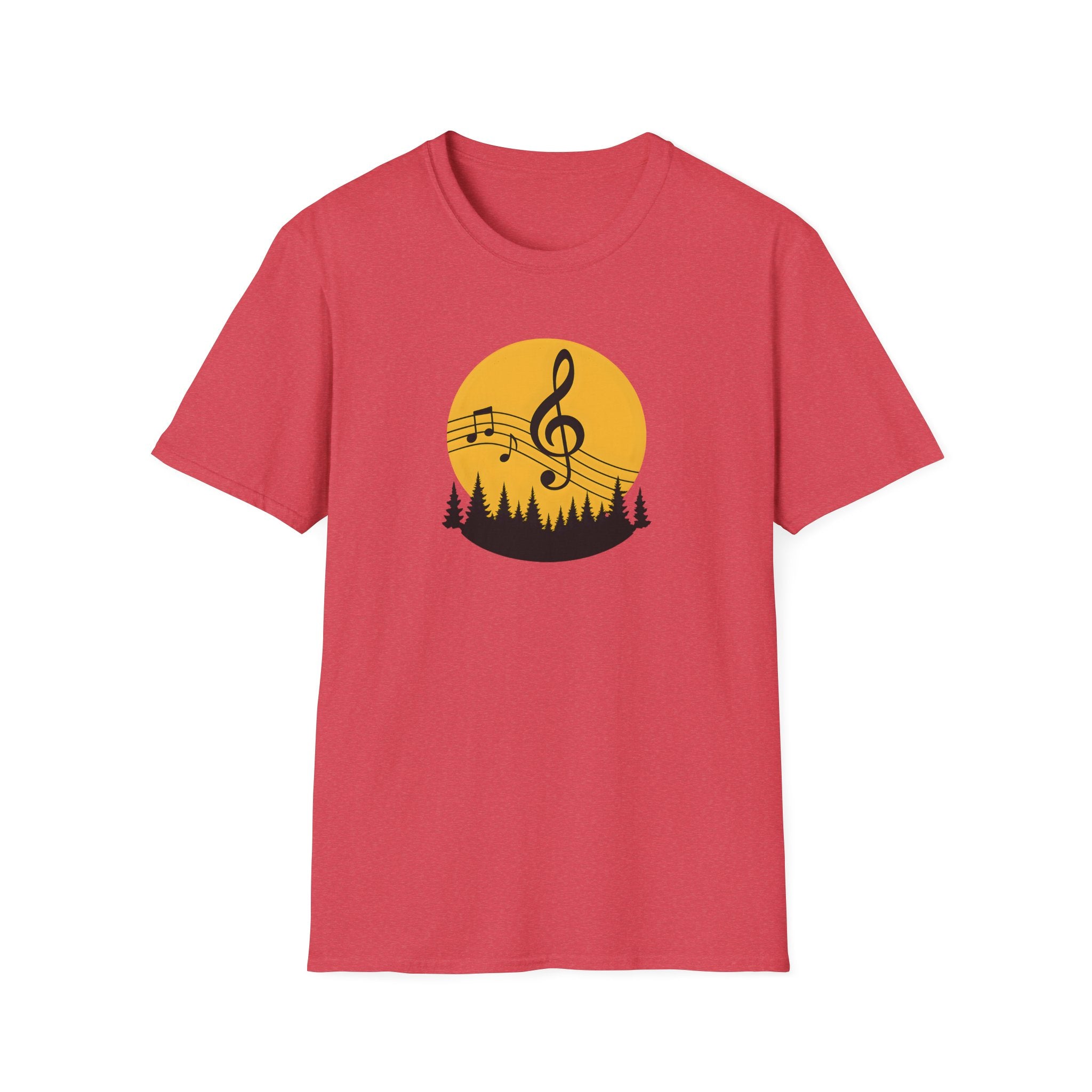Treble Clef Sunset T-Shirt