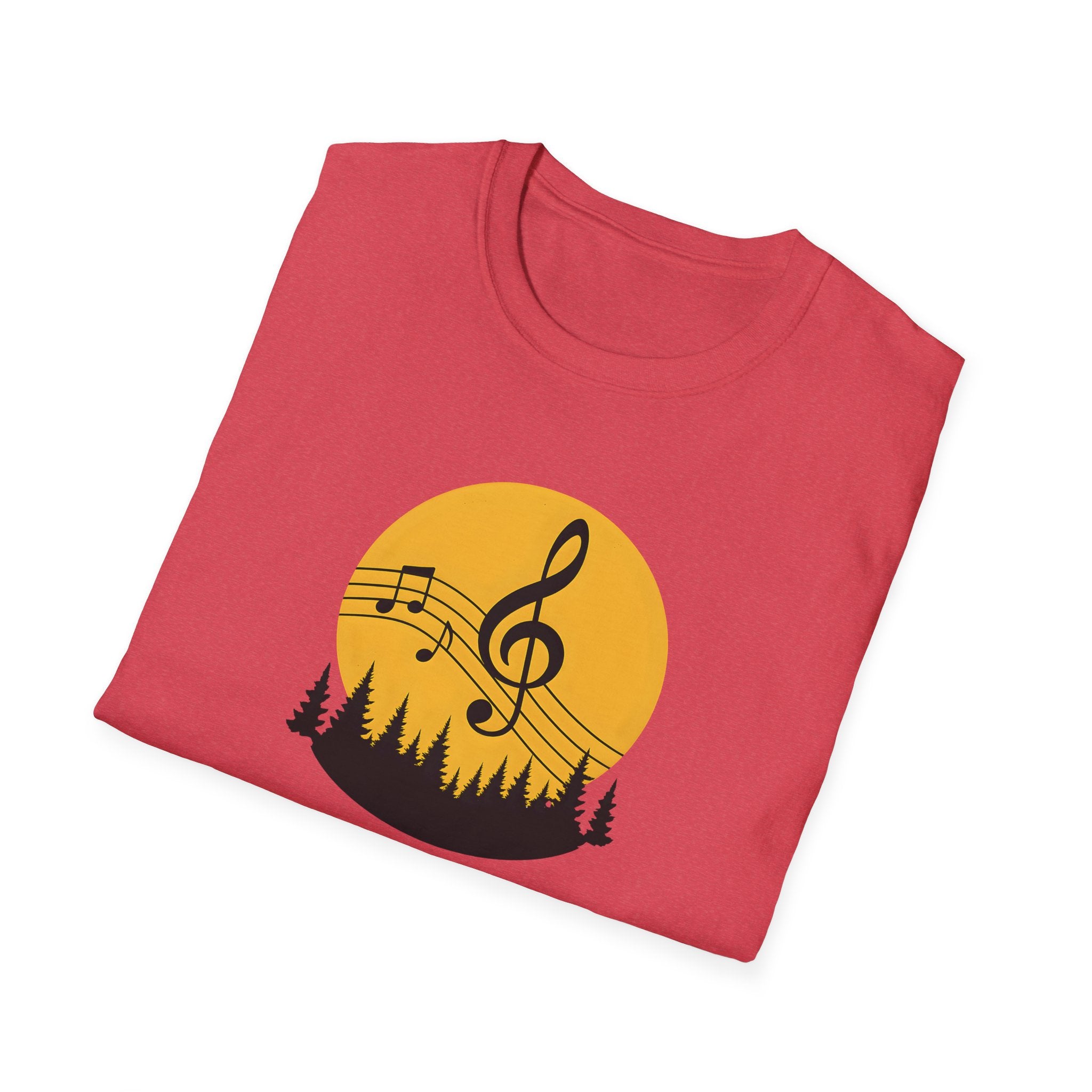 Treble Clef Sunset T-Shirt