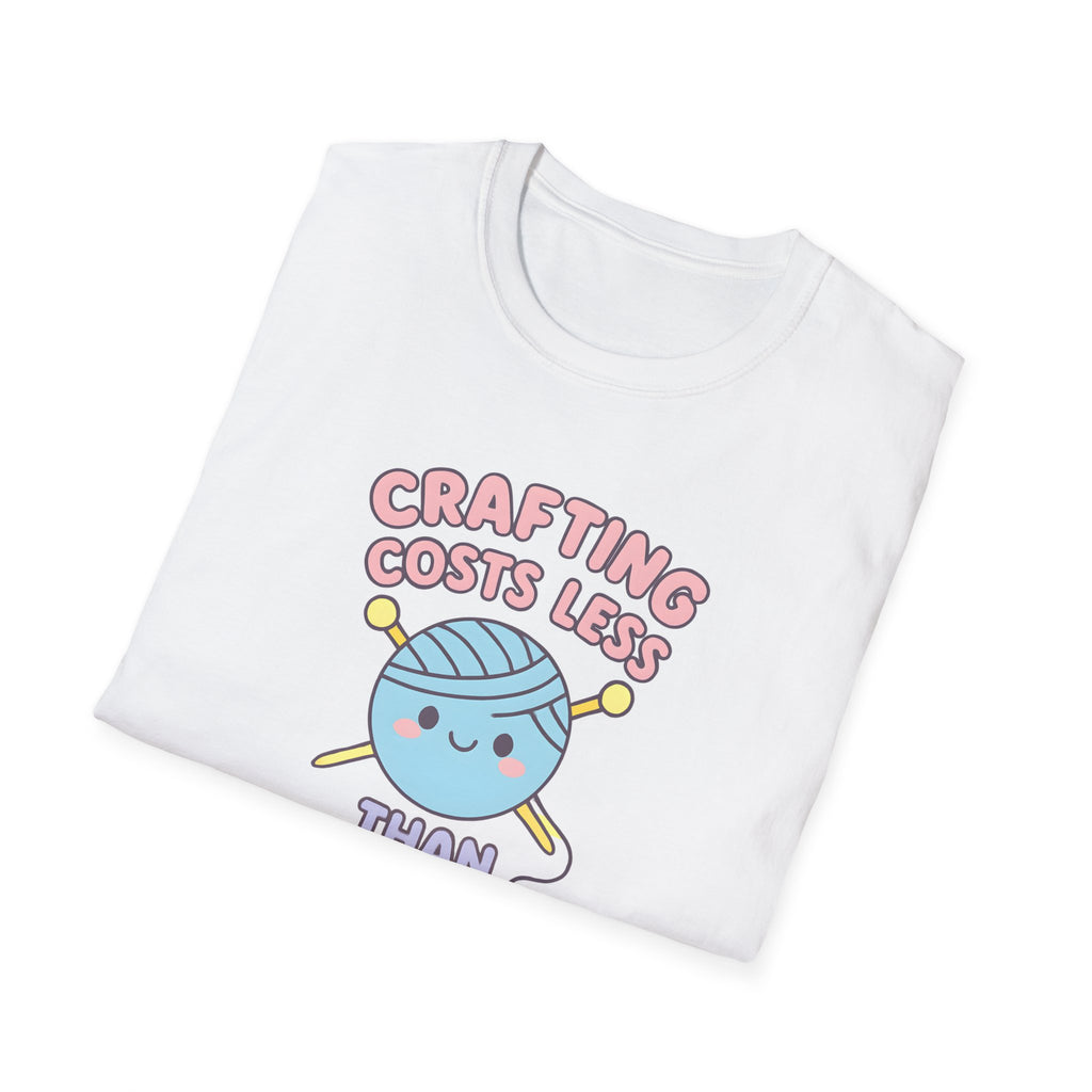 Crafting Cheaper Than Therapy T-Shirt