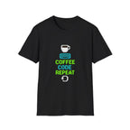 Coffee Code Repeat T-Shirt