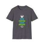 Coffee Code Repeat T-Shirt