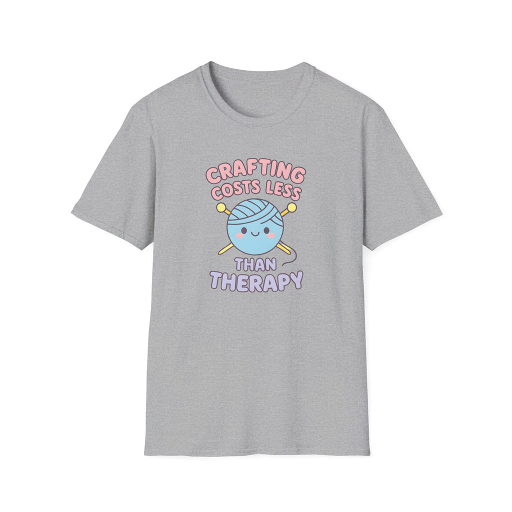Crafting Cheaper Than Therapy T-Shirt