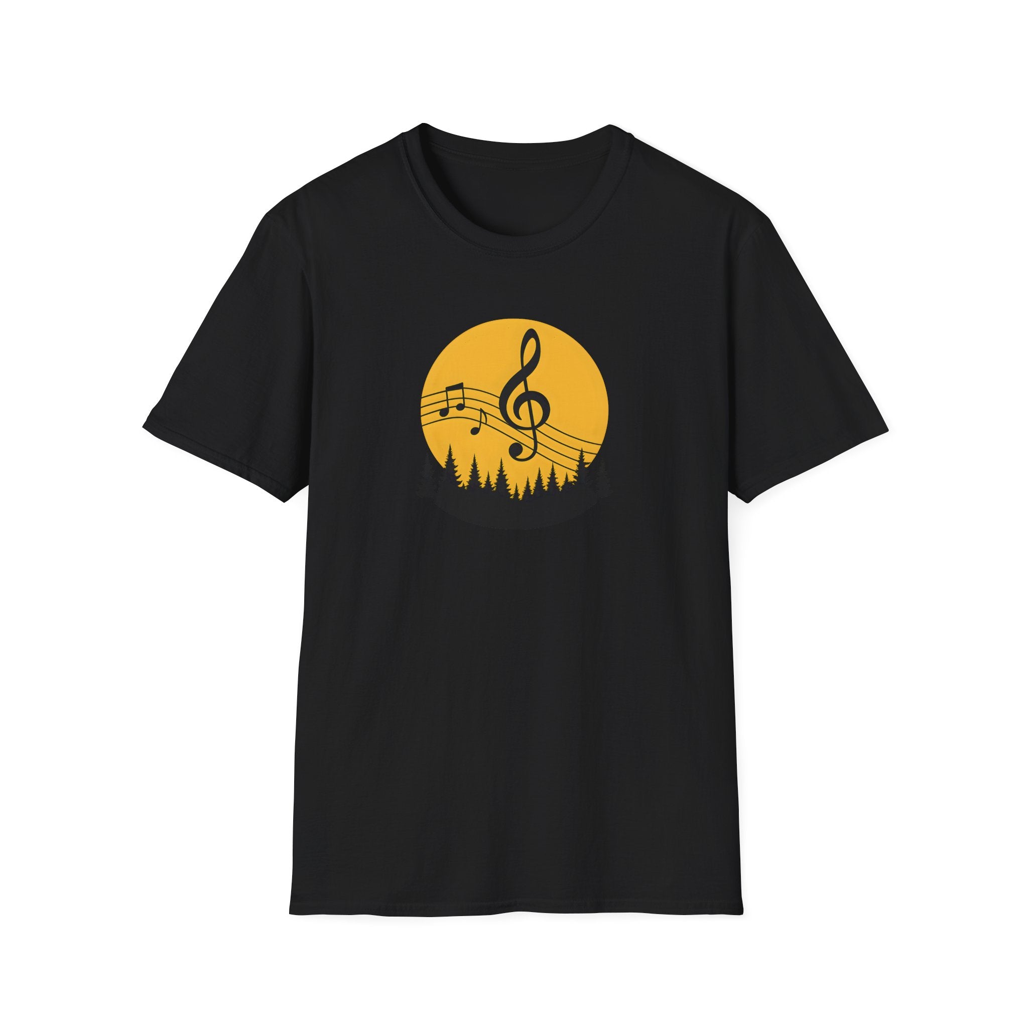 Treble Clef Sunset T-Shirt